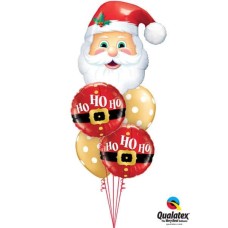 Bukiet 607 Santaâ€™s On His Way Qualatex #20566 52120-2 40571-2